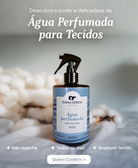 Difusor de aromas Dona Sereia Aromas em ambiente aconchegante